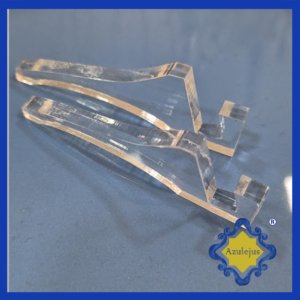 Suporte para Azulejos em Acrílico Transparente